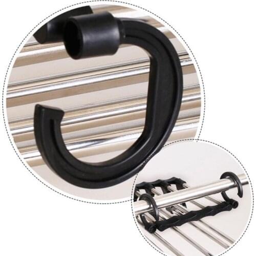 5 in 1 Hanger Household Multifunctional Retractable Durable Racks Portable Steel Storage Trouser Hanging Clothes M6A1