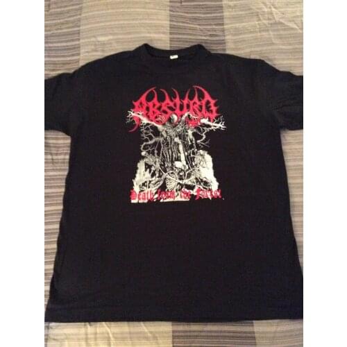 ABSURD Death From The... Shirt XL,Goatmoon,Taake, 1Burzum, Darkthrone, The Chasm T Shirt Funny T-Shirt Men