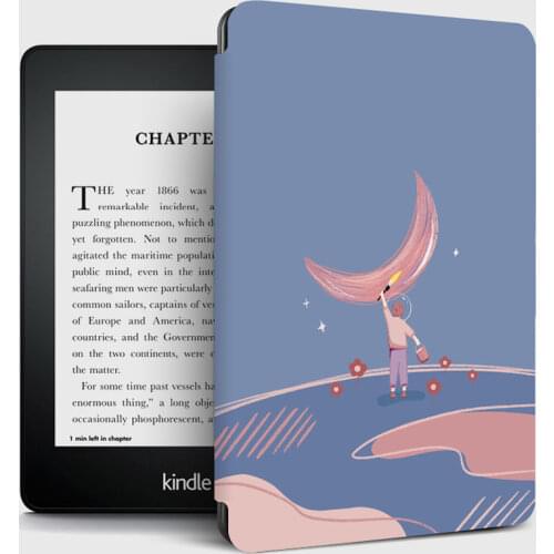 PU Leather Tablet Stand Folio Case for Kindle Paperwhite 1 5th/2 6th/3 7th/4 10th for Kindle 8th/10th Soft Silicone Tablet Case