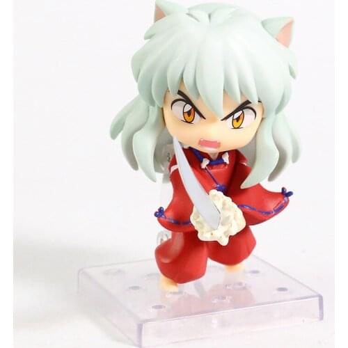 Anime Inuyasha NO.1300 PVC Action Figure Collectible Model Toy Q Face Doll Gift