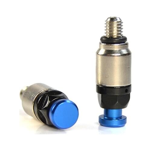 BJMOTO M5 Motorcycle Front Fork Bleeder Air Valves For Yamaha YZ85 YZ125 YZ250 YZ250F YZ450F WR250F WR450F Motocross Dirt Bikes