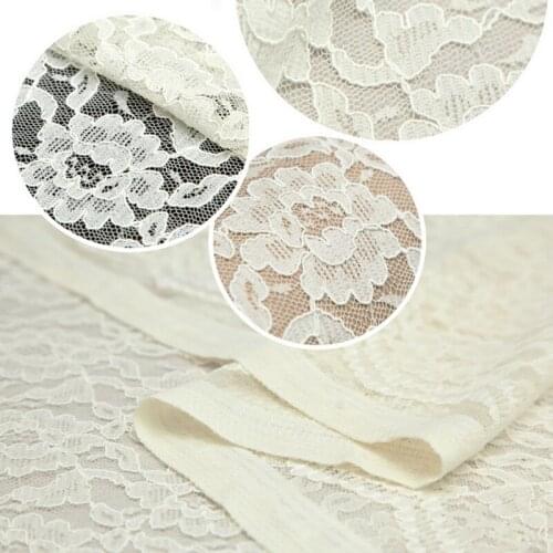 Lace Fabric Texture Light Soft Smooth Dress Skirt Window Screen Wedding Decoration Handmade DIY Sewing Material Alibaba Express