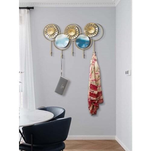 Nordic Modern Wall Hooks Clothing Store Fitting Room Coat Hanger Wall Porch Living Room Hooks for Hanging Bathroom Accessories