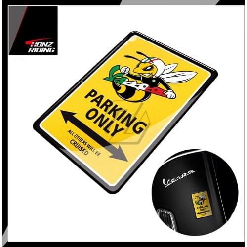 For PIAGGIO VESPA Sticker GTS150 GTS 250 GTS300 GTS GTV 150 125 250 300 300ie Parking Only Stickers