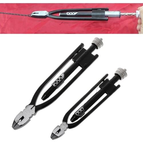 6" 9" Aircraft Safety Wire Twisting Plier Lock Twist Twister With A Spring Return Heavy Duty Jaws