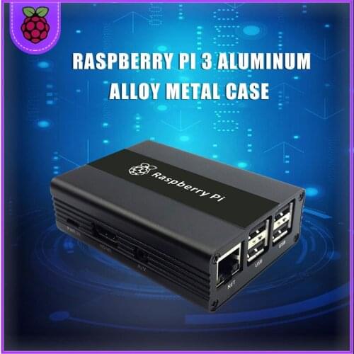 Raspberry Pi 3 aluminum alloy metal shell compatible with 3 /2 /B