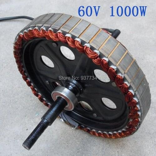 E-scooter motor rotor 60V 1000W 10"/ electric bike motor repair stator G-M029