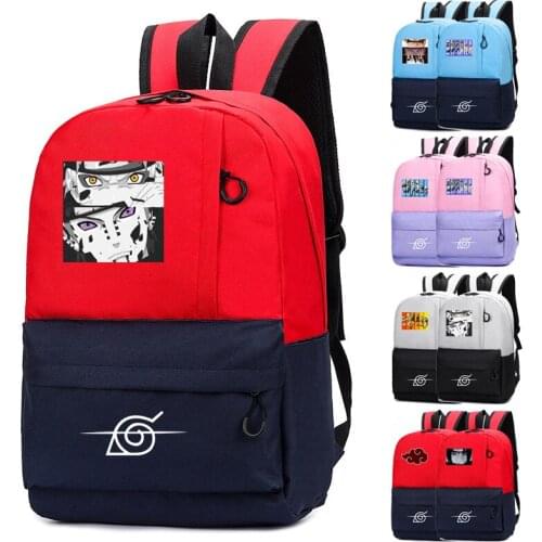 Cartoon Anime Backpack for Boys Girls Back To School Bag Student Waterproof Rucksack Multifunctional Men Women Travel Bag
