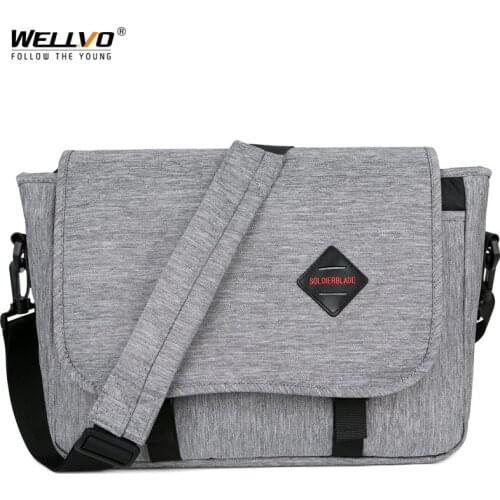 Men Casual Shoulder Bag Mens Crossbody Bags Waterproof Nylon Mens Bag Leisure Large Capacity Pockets Messenger Bag Male XA80C