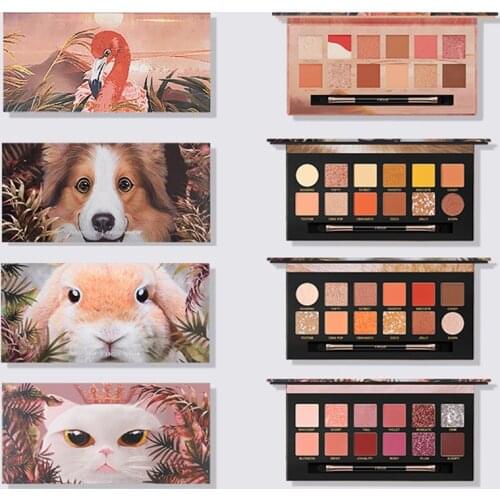 12 Color Pressed Matte Glitter Eyeshadow Palette Waterproof Long-lasting Eyeshadow Pigment Diamond Shimmer Nude Shiny Makeup