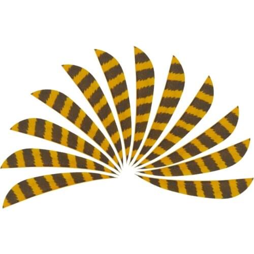 12pcs 4'' Right Wing Archery Turkey Fletching Feathers for DIY Carbon Arrows