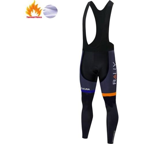 2020 UHC cycling long pants Winter Thermal Fleece bike trousers Men bike team winter bicycle clothing men 20D gel pad