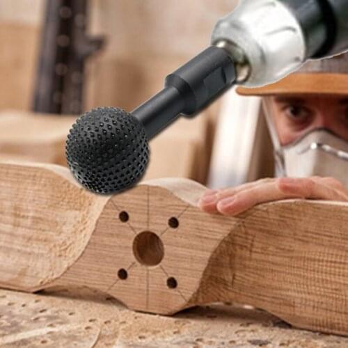 Professional Ball Gouge Abrasive Tool Ring-Shaped Cutter with 40mm Head Diameter Handmade Crafts DIY Woodworking Accessories