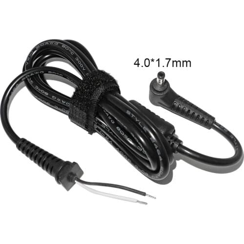 Laptop Dc Power Adapter Charger Cable 4.0*1.7mm DC Repair Cord for Lenovo IdeaPad 310 110 100s 100-15 B50-10 YOGA 710 510-14ISK