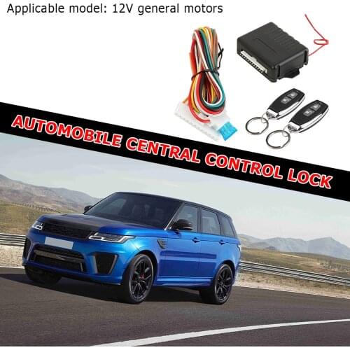 Car Remote Central Door Lock Locking Kit Keyless Entry Alarm System 410/T231 Outdoor Anti-resistance Repairing Parts
