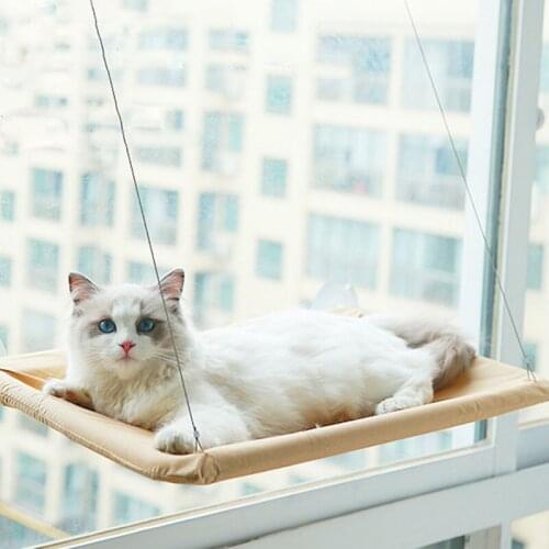 Cat Resting Seat Cat Window Hammock Pet Hanging Sleeping Beds Mount Pet Cat Hammock Comfortable Cat Pet Bed Cat Climbing Toys