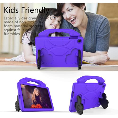 New 2020 Kids Case for Huawei MatePad T10s 10.1"/T10 9.7",EVA Cartoon Non-toxic Lightweight Dropproof with Handle Stand Cover