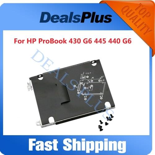 New HDD Hard Disk Drive Caddy Bracket + Screws For HP ProBook 430 G6 445 440 G6