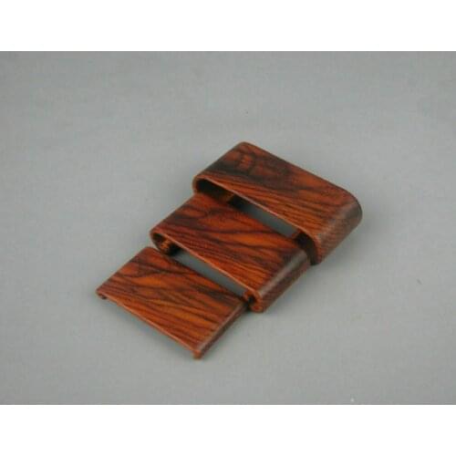 Display shelf stand China red wood carved 1 set 3PC rosewood small wooden base