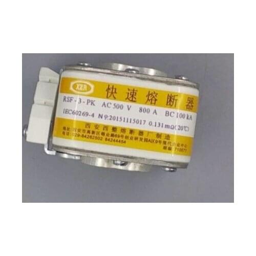 Fuses: RSF-3-PK AC500V 800A BC100KA / RSF AC800V 750A / RSF-3-PK AC500V 1000A / RSF(RS7T) 500V 1200A BC100KA aR