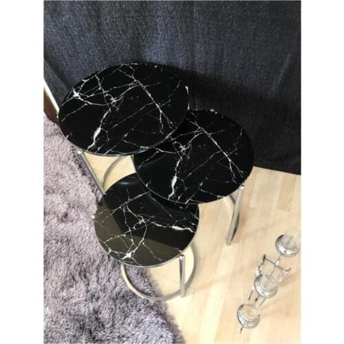 Modern Zigon Coffee Table Pad Metal Foot Above Glass Table Basse Mesa Auxiliar غرفة المعيشة الأثاث Stolik Kawowy журнальный столик