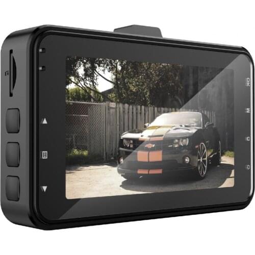 1 Set Dash Camera 170 Degree Lower Power Comsumption Night Vision 3-Inch Ultra HD-compatible Car Dash Cam for Automobiles