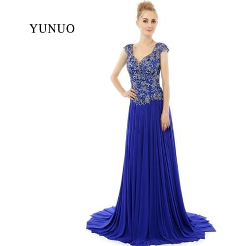 YuNuo V-neck Women Dresses