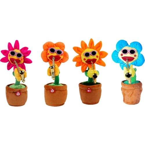 Green Shake Swing Dancing Doll Home Office Decoration Ornaments