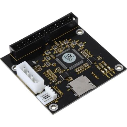 1Pc SD SDHC Memory Card TF IDE 3.5 40 Pin Male IDE Hard Disk Drive Adapter Converter High Speed