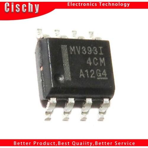 10pcs/lot LMV393 LMV393IDR MV393I sop-8 In Stock