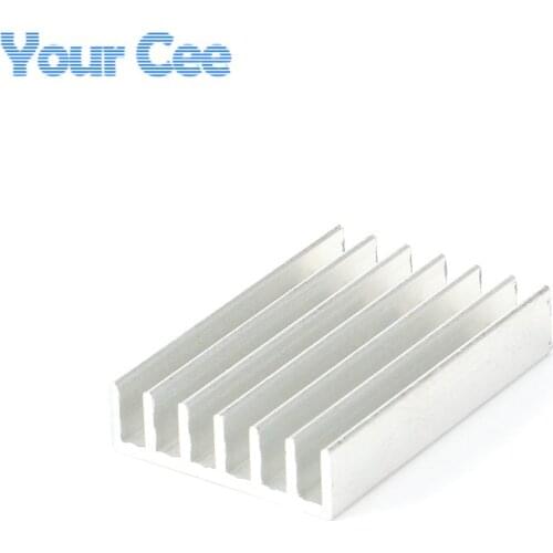 10pcs 30*20*6mm Heatsink Cooling Fin Aluminum Radiator Cooler Heat Sink for Chip, LED, Power IC Transistor, Module PBC 30X20X6mm
