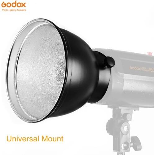180mm 7" Standard Reflector Universal Mount for Godox K-180A K-150A 300SDI 250SDI E250 E300 Studio Strobe Photo Flash Light