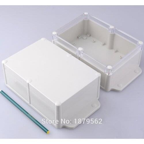 [2 styles] 224*129*70mm wall mount waterproof junction box ip68 abs waterproof electronic enclosure outdoor instrument box