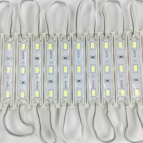 20pcs 5630 5730 3 LED Module lighting for sign DC12V Waterproof super bright smd led modules Cool white
