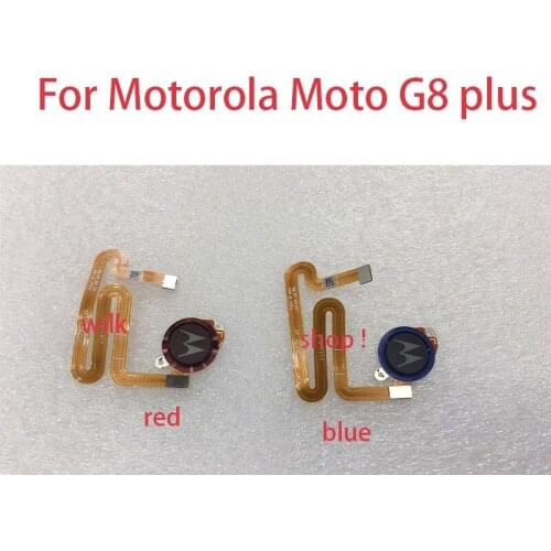 Home Finger Reader Fingerprint Reader Touch ID Sensor Return Key Home Button Flex Cable For Motorola Moto G8 Plus /G8 Play