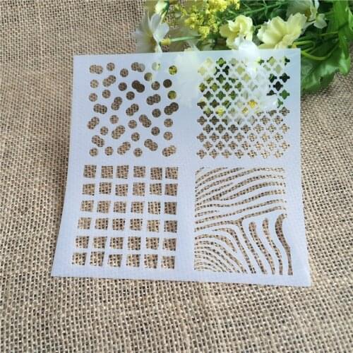 Classic pattern Layering Stencils for DIY Scrapbooking/photo album Decorative Embossing DIY Paper Cards Crafts