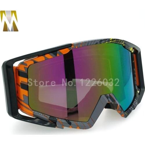 New Motocross Goggles UV400 Motorcycle Cycling Glasses Eyewear Helmet MX Motocross Motorbike Cross Country Flexible Gafas