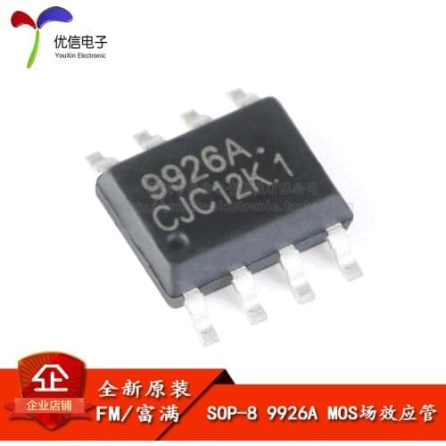 Original authentic SMD 9926A SOP-8 20V, 6A N-channel enhancement type MOS FET