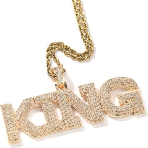 Personalized Diamond Name Necklace with Iced Cubic Zircon Custom Silver Gold Nameplate Jewelry Choker Women Crystal Necklaces