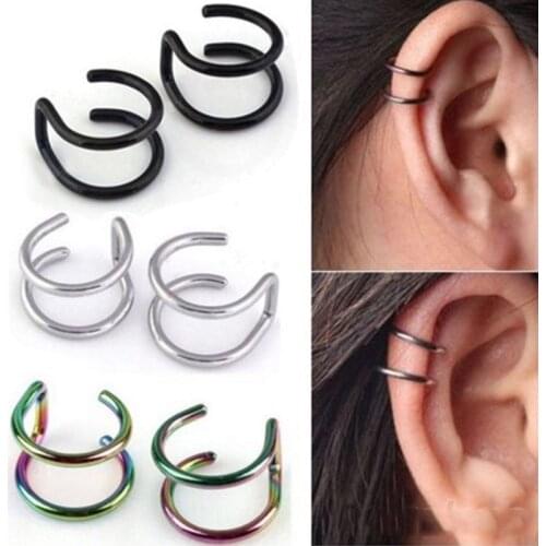 SHUANGR Piercing Earrings