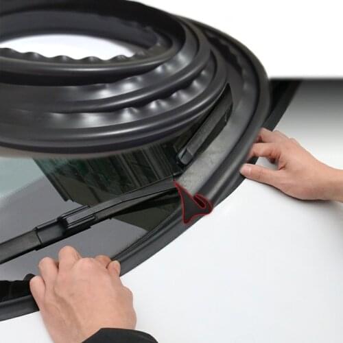 1.8M Car Window Sealant Rubber Protector Seal Strip Trim Auto Front Windshield Spoiler For Hyundai Honda Toyota Buick Lada Opel