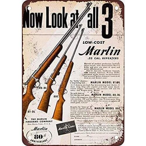 Hunting Vintage Metal Tin Sign Man Cave for Men Women,Wall Decor for Bars,wc,Restaurants,cafes Pubs,12x8 Inch