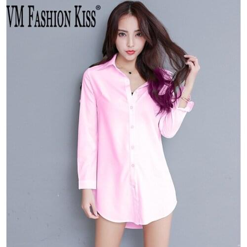 VM FASHION KISS Womens White Shirts