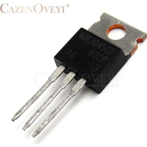 10pcs/lot MBR3045CT MBR3045C MBR3045 TO-220 30A 45V new original In Stock