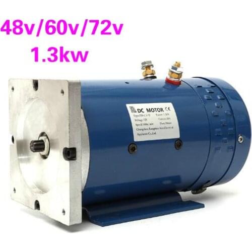 48V60V72V 1300W Electric Dump Sanitation Garbage Truck, Clean Sweeper Power Unit DC Motor