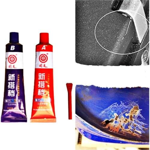 AB Glue Iron Stainless Steel Aluminium Alloy Glass Plastic Wood Ceramic Marble Strong Quick-drying Acrylic Structural Adhesive