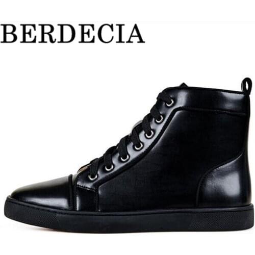 BERDECIA Men's High Top Sneakers