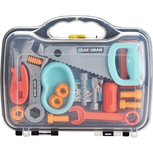 Children Simulation Repair Tool Set Plastic Pretend Play Toys Early Learning Education Toys Creative Toy For Boys Birthday Gift