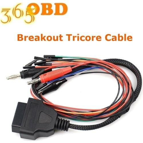 Newest Breakout Tricore Cable OBD2 Diagnostic Adapter ECU Bench Pinout Cable OBD II Car Diagnostic Tools For MPPS V18 MPPS V21