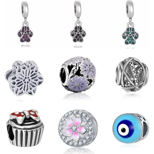 DIY bracelet valentines day beads mary poppins plata de ley jewelry bijoux joyas de plata witchcraft jewellery charms